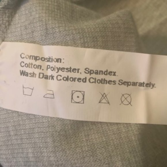 DressFo Women's Light Gray Front Fasten Asymmetrical Hem Cardigan  Sweater M NWT - Picture 5 of 5